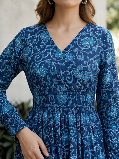 Printed Mini Dress