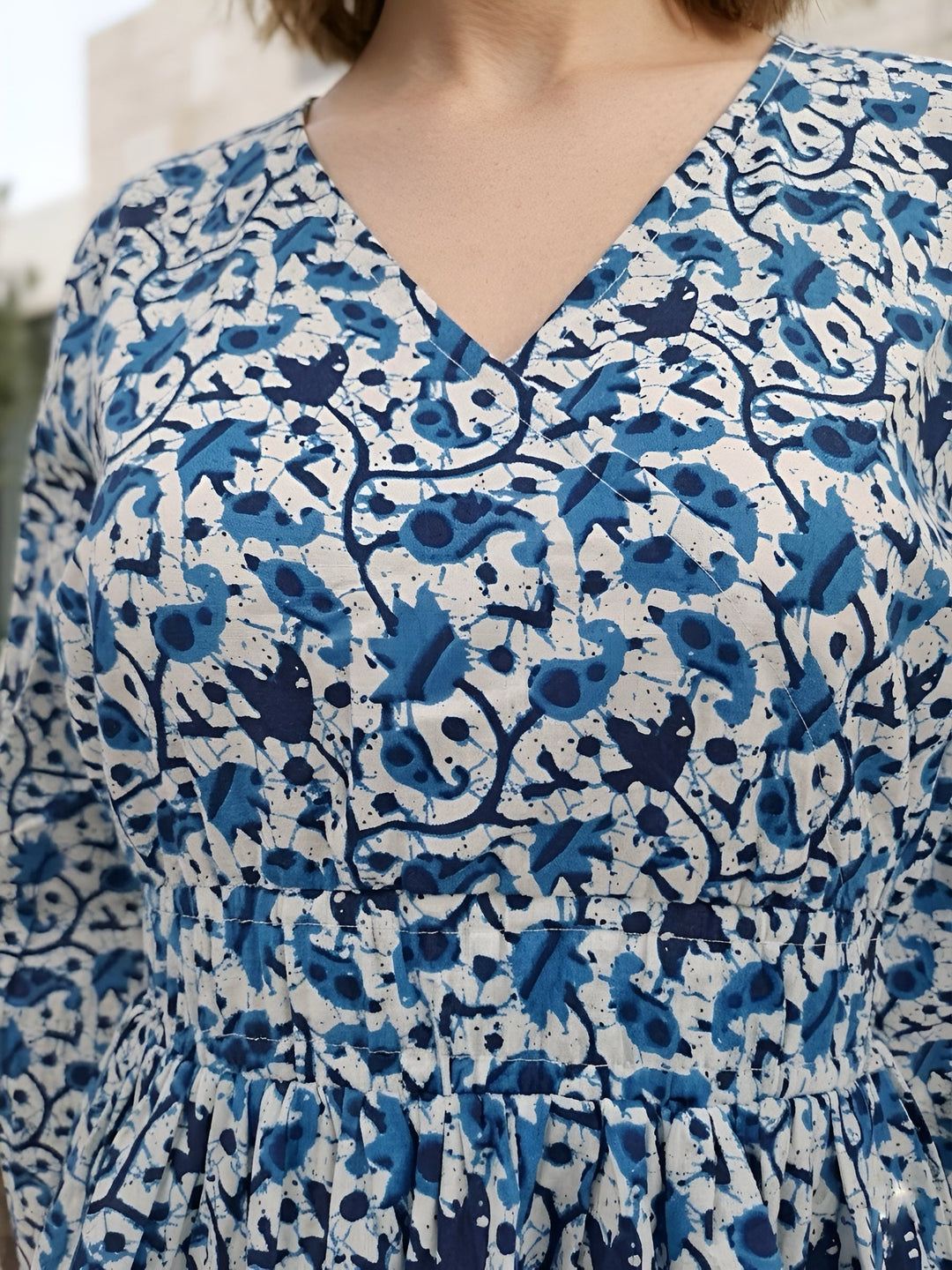 Printed Mini Dress