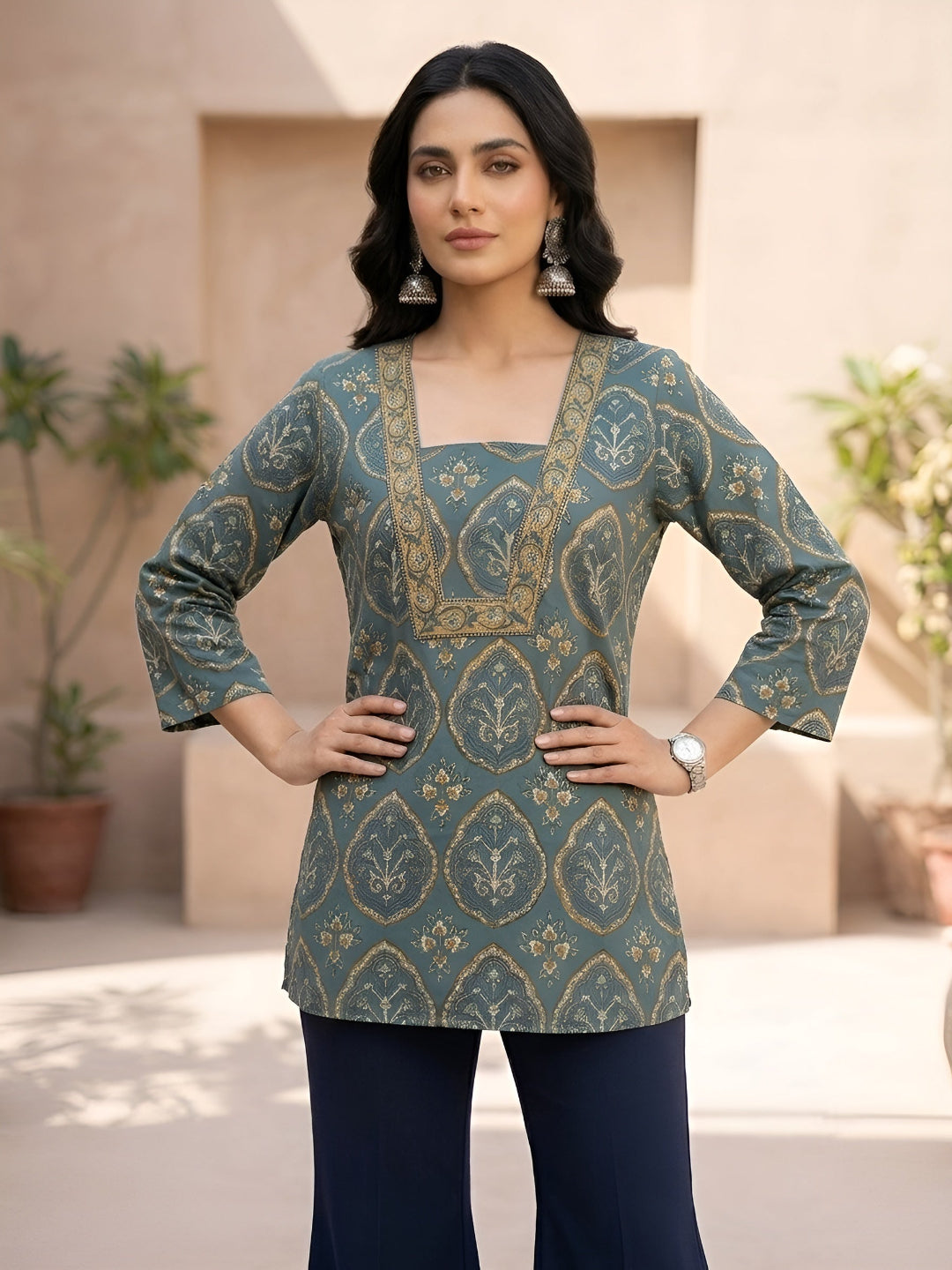 Printed Straight Tunic