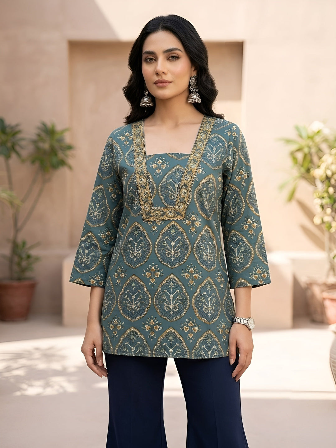 Printed Straight Tunic