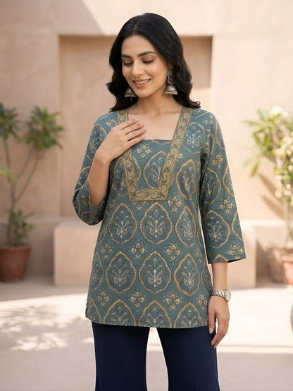 Printed Straight Tunic
