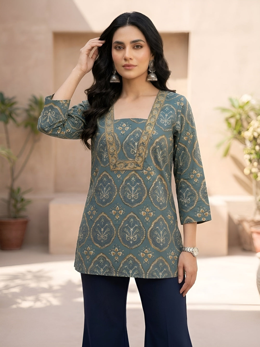 Printed Straight Tunic