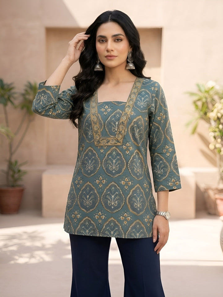 Printed Straight Tunic