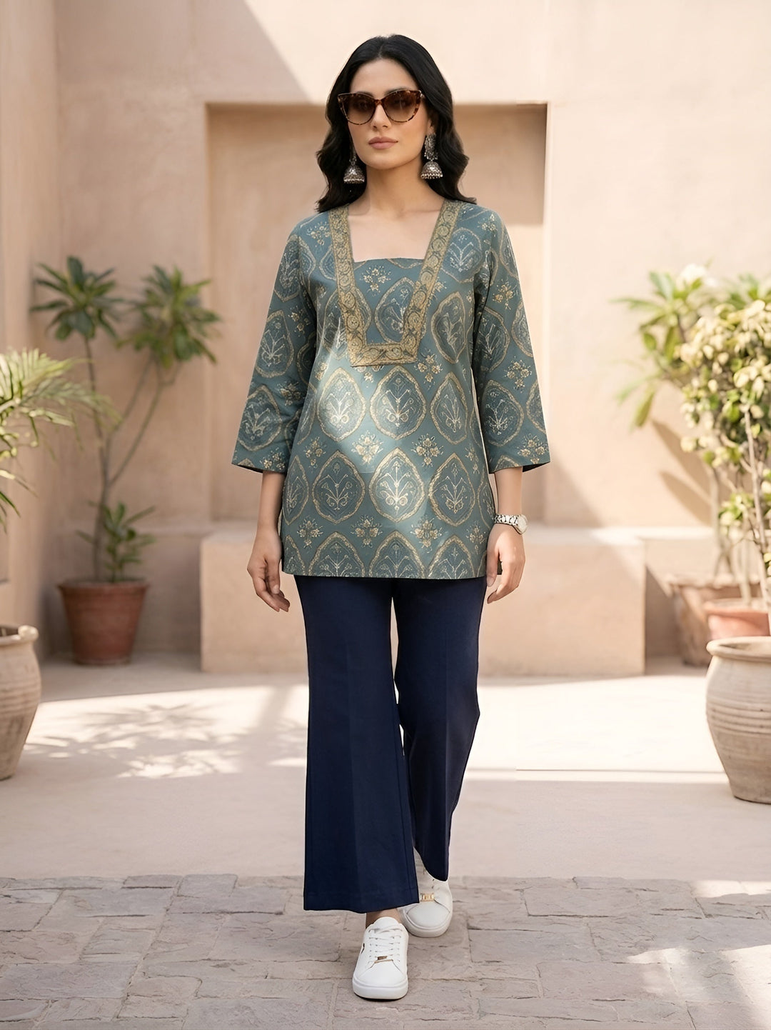 Printed Straight Tunic