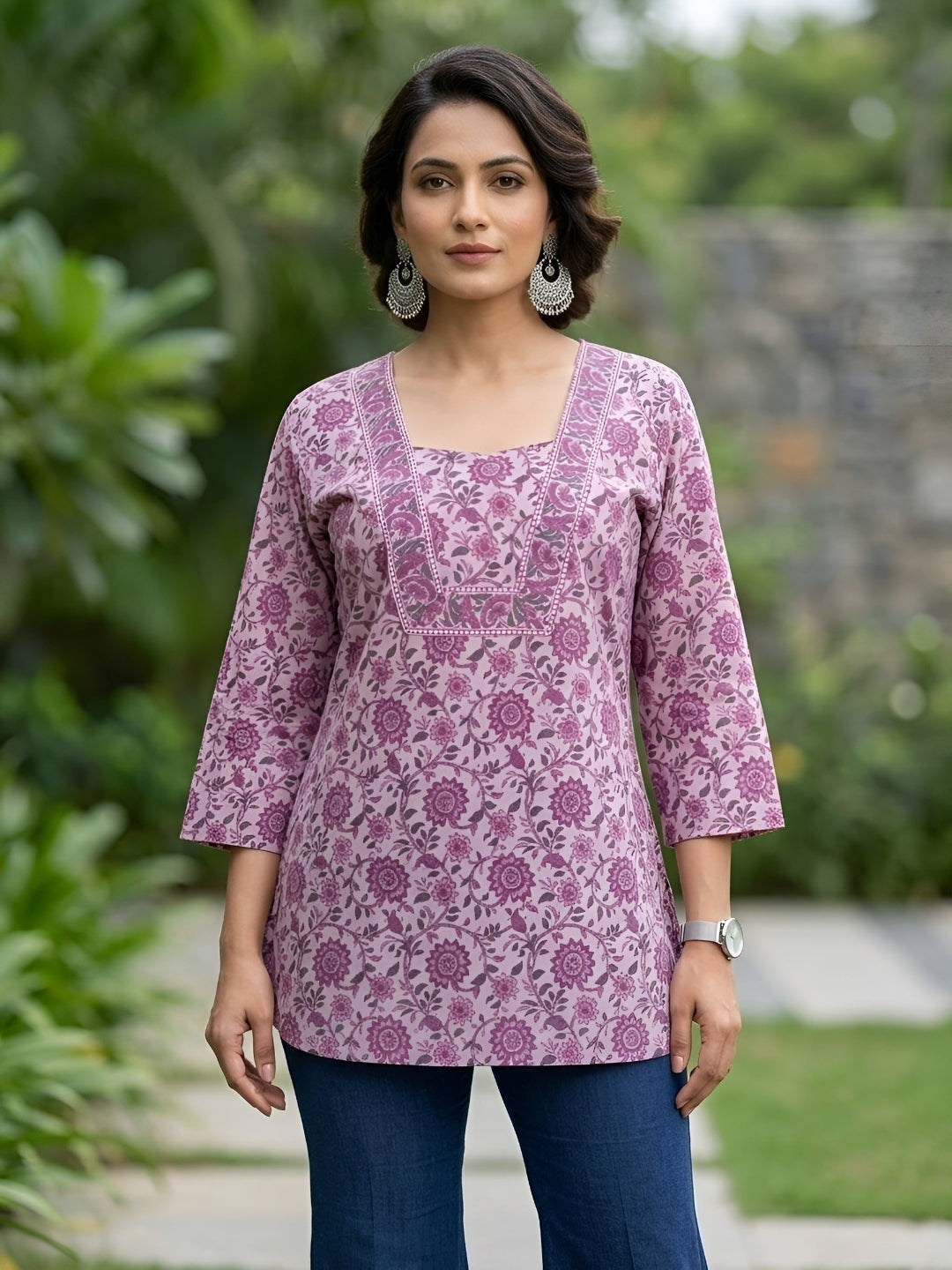 Printed Straight Tunic