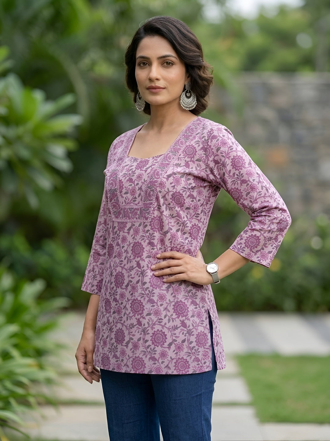 Printed Straight Tunic
