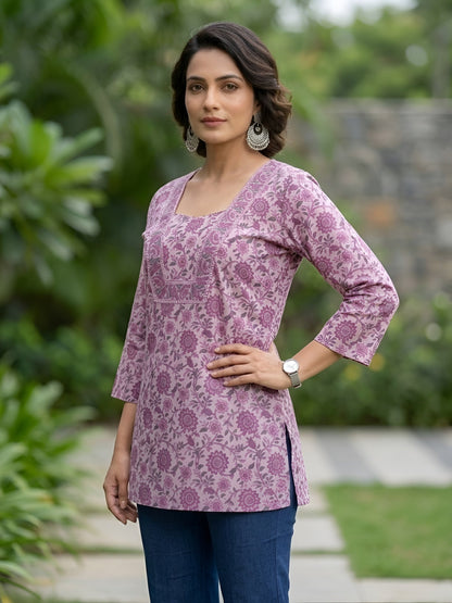 Printed Straight Tunic