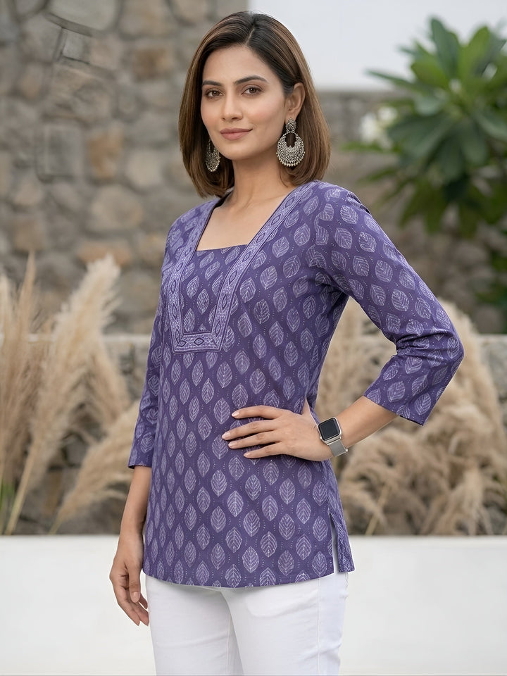 Printed Straight Tunic