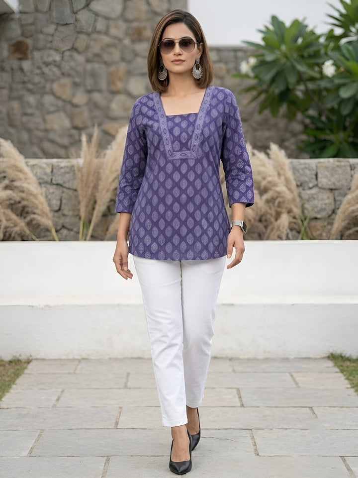 Printed Straight Tunic