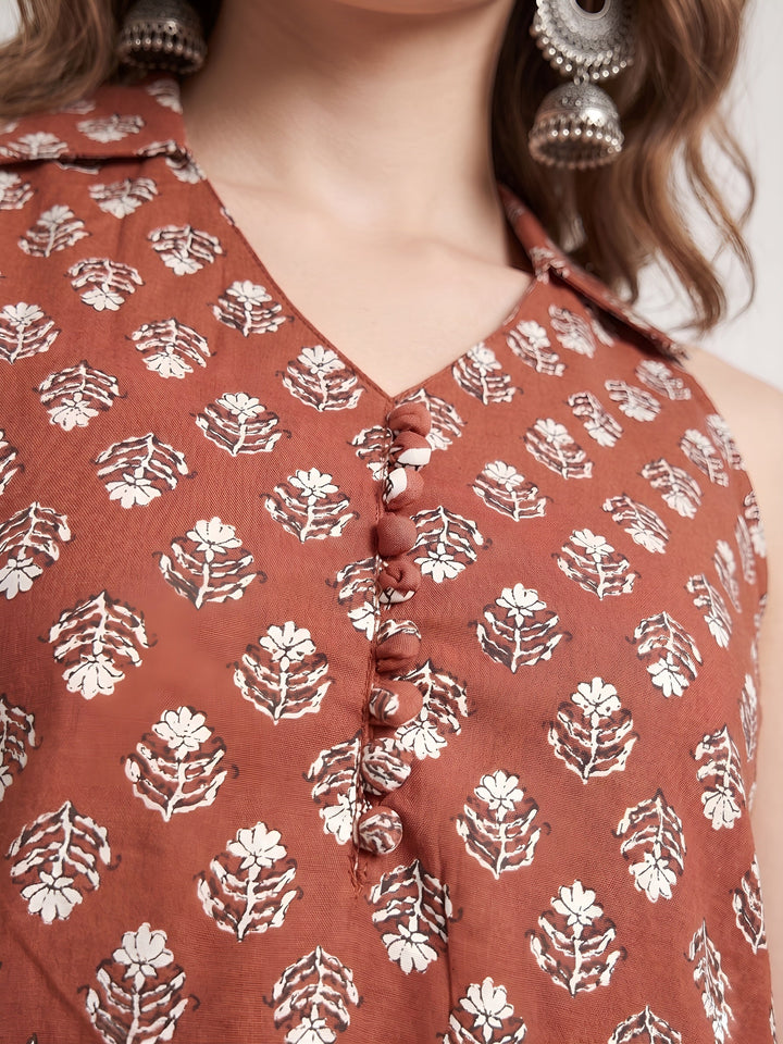 Printed Stylish Crop Top
