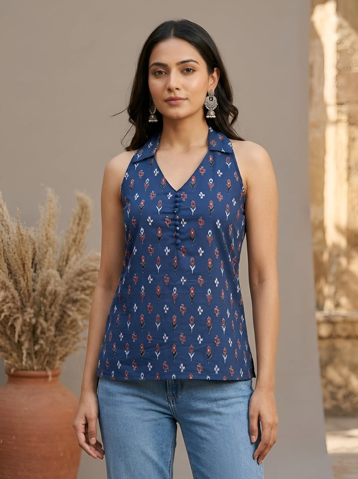 Printed Stylish Crop Top