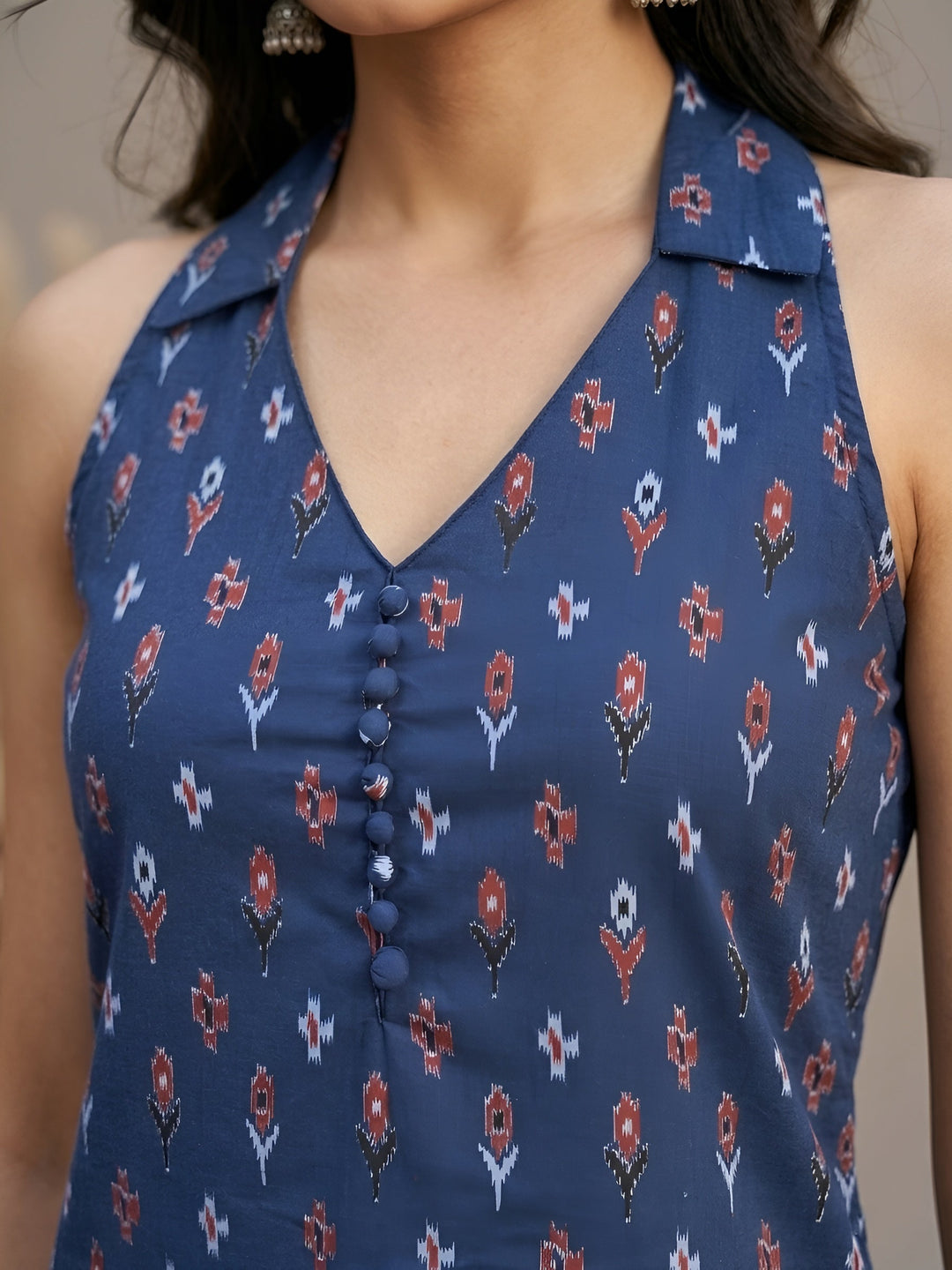 Printed Stylish Crop Top