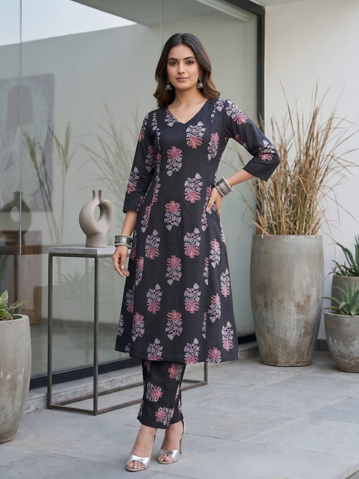 Printed Two Piece Rayon Co-ord Set