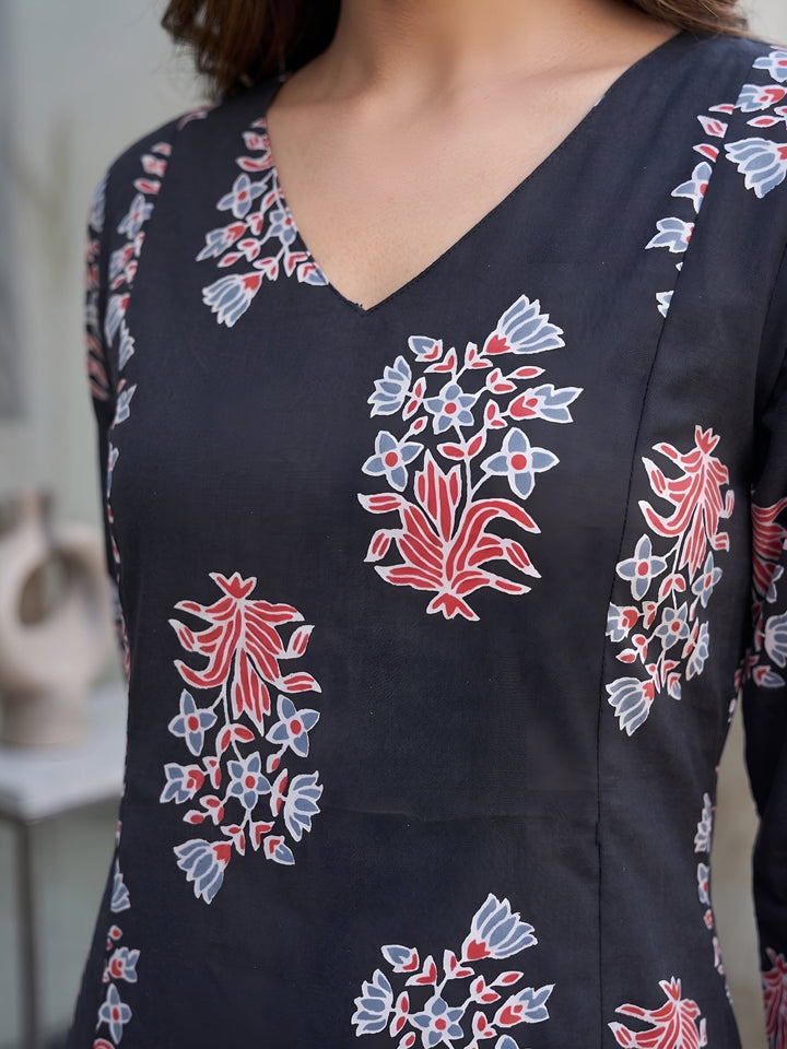 Printed Two Piece Rayon Co-ord Set