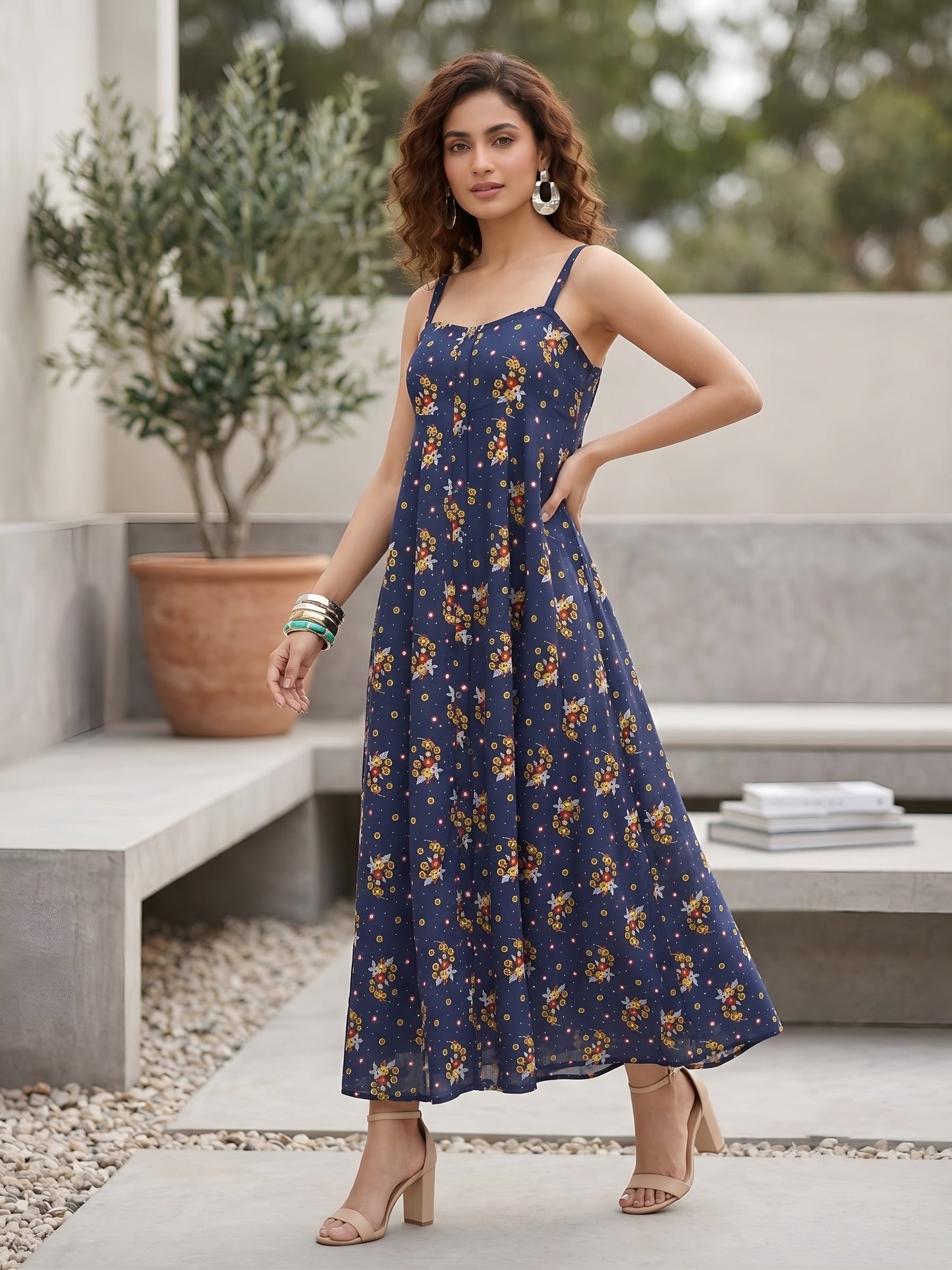 Floral Printed Dress