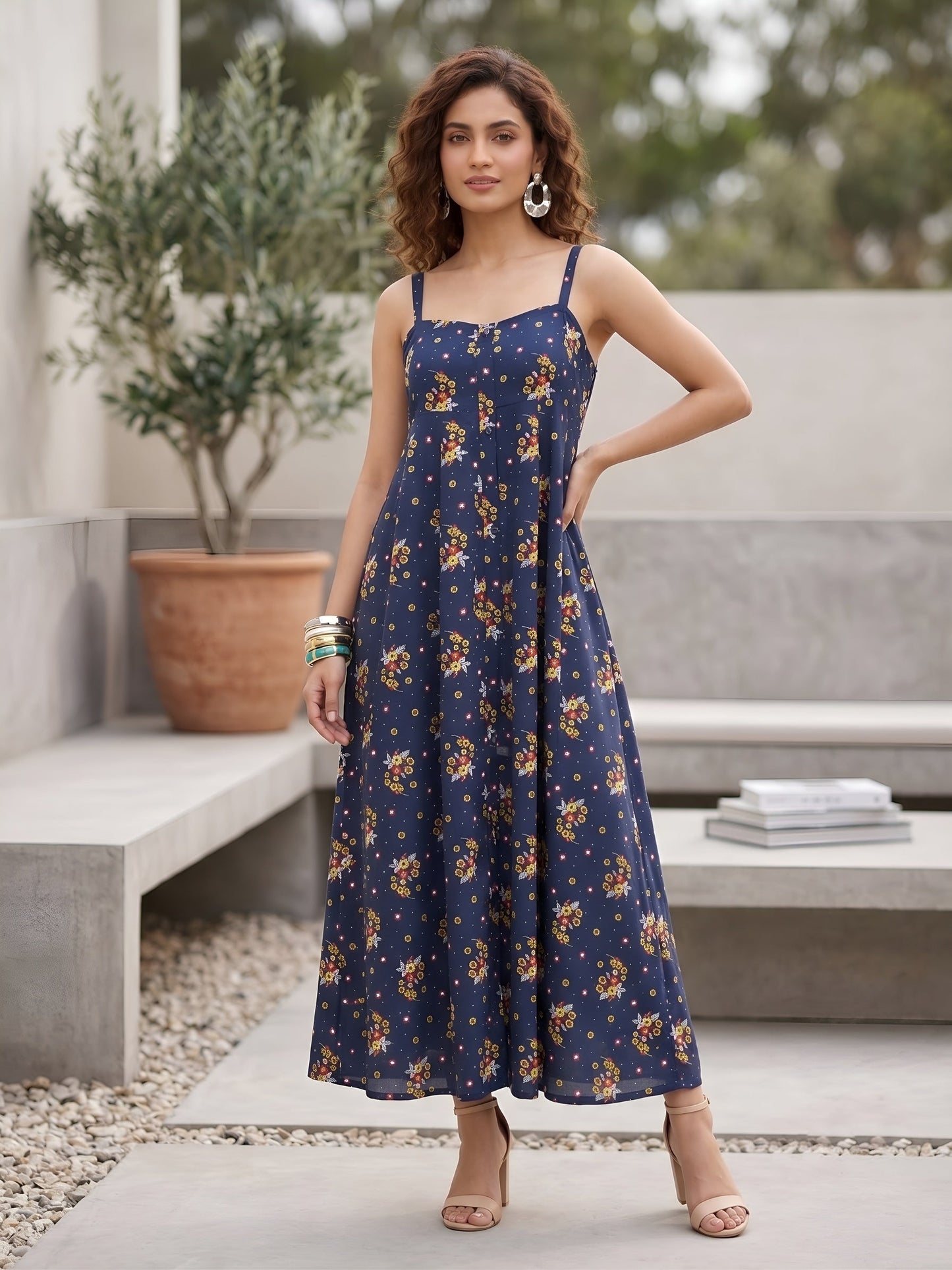 Floral Printed Dress