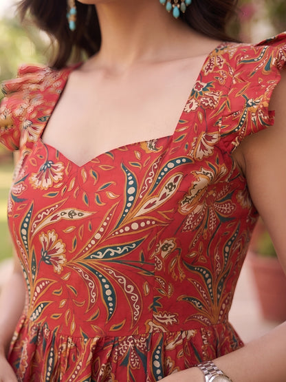 Printed Stylish Crop Top