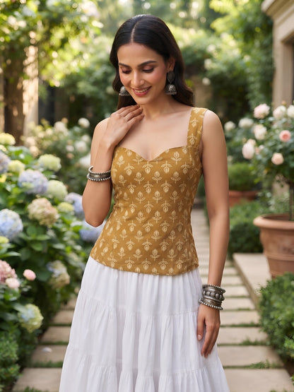 Printed Trendy Top