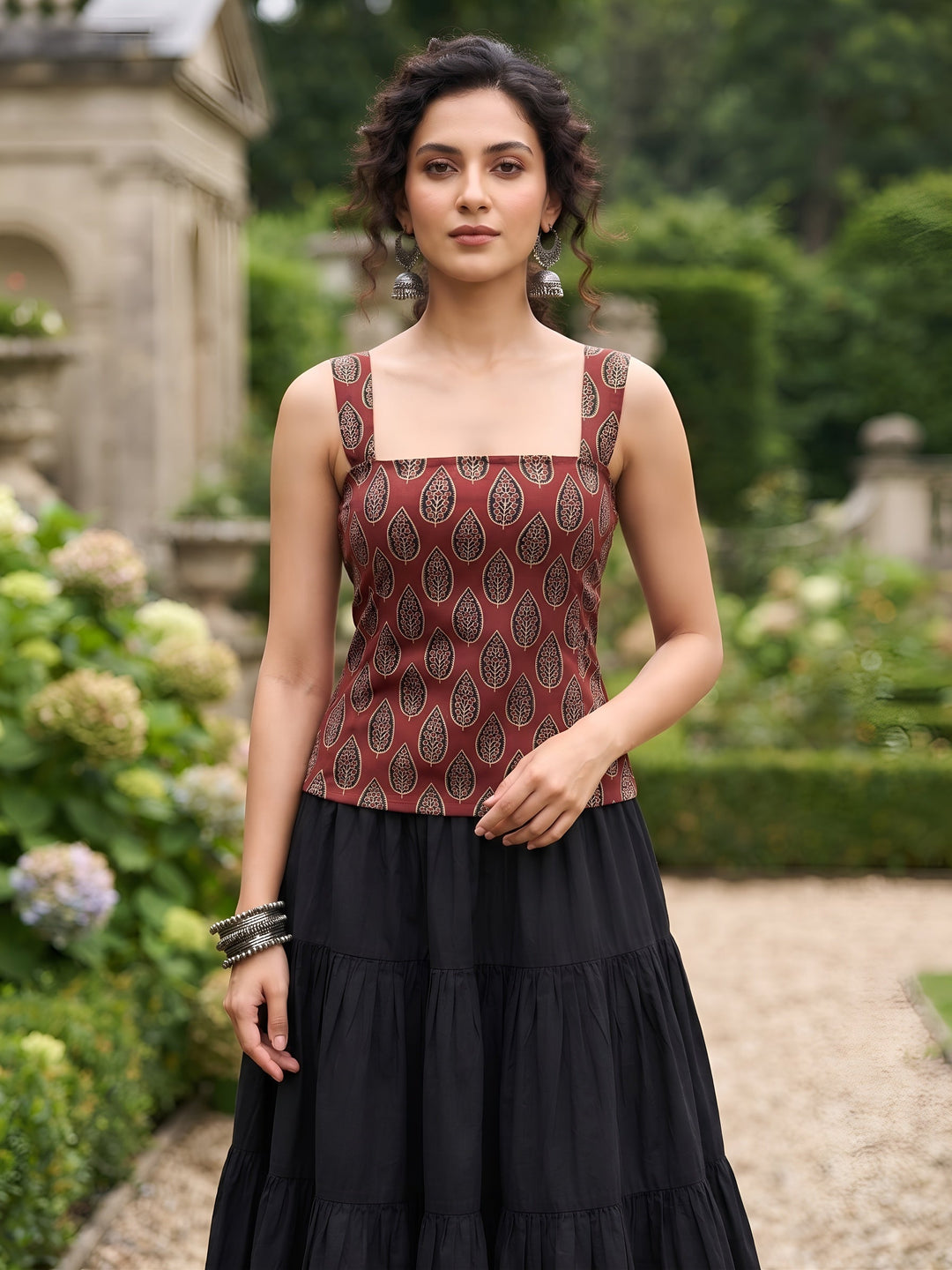 Printed Trendy Top