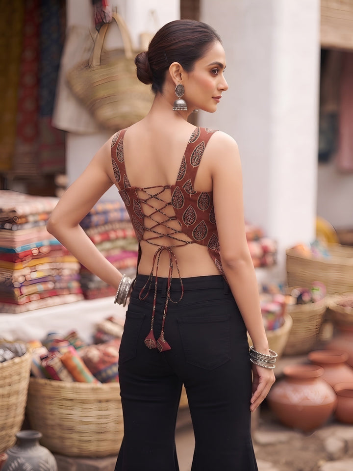 Printed Trendy Top