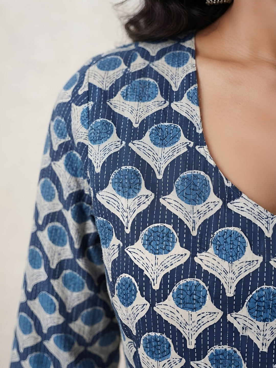 Printed Straight Kurti