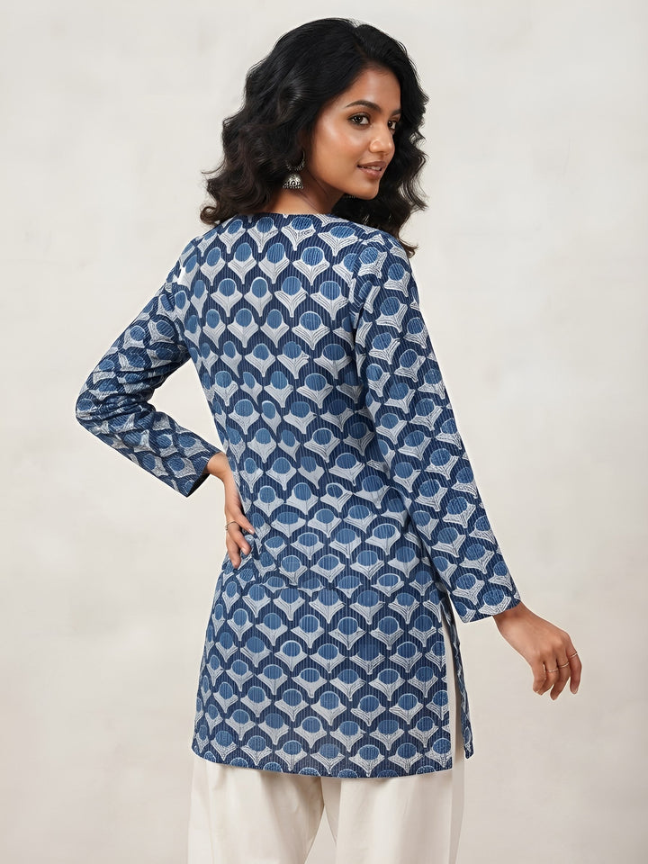 Printed Straight Kurti