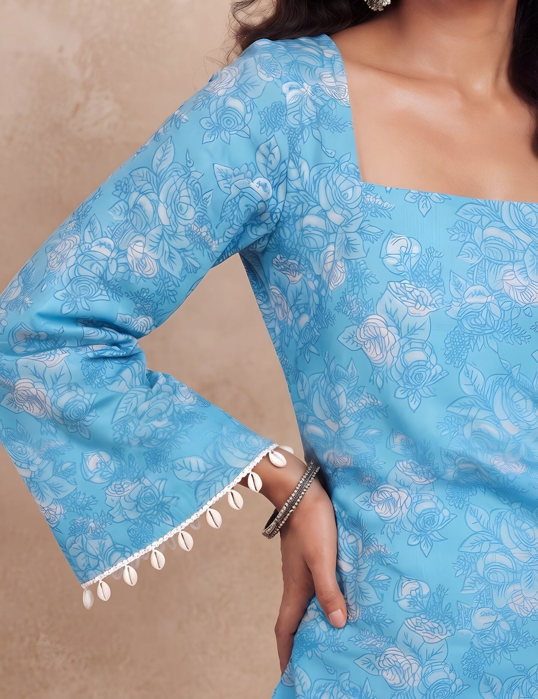 Printed Straight Kurti