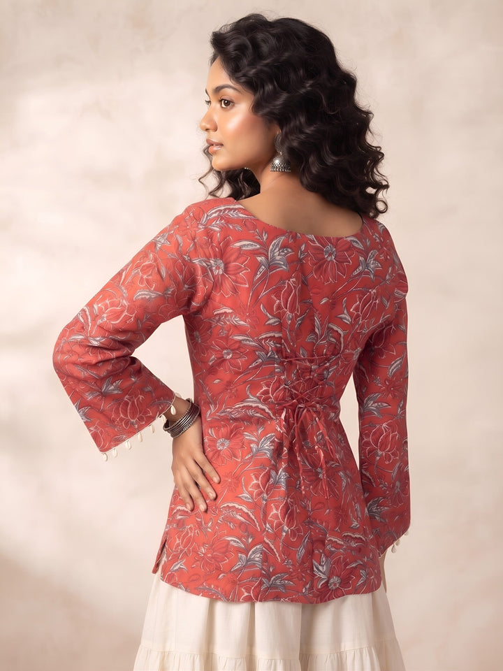 Printed Straight Kurti