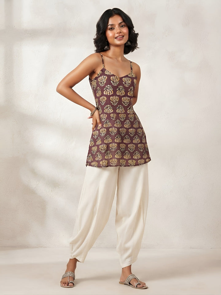 Printed Straight Kurti