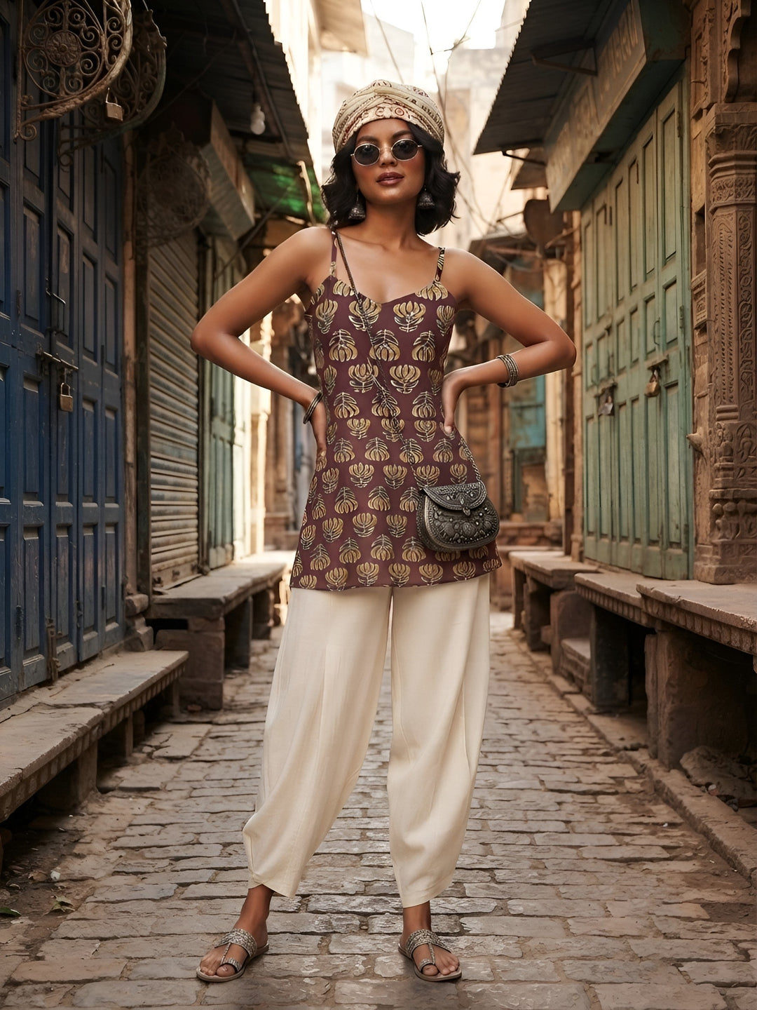 Printed Straight Kurti