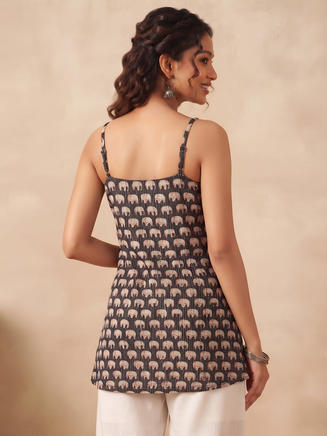 Printed Straight Kurti