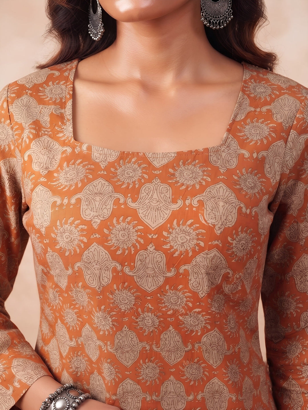 Printed Straight Kurti
