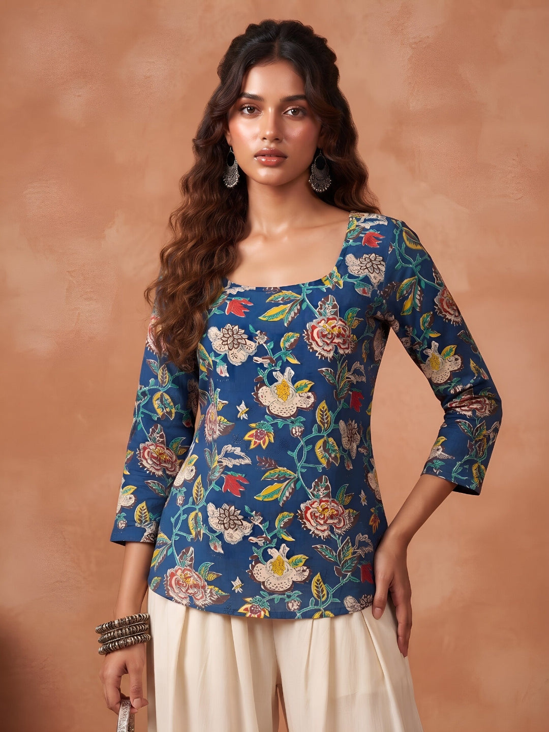 Printed Straight Kurti