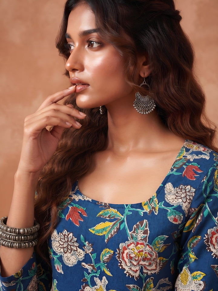 Printed Straight Kurti