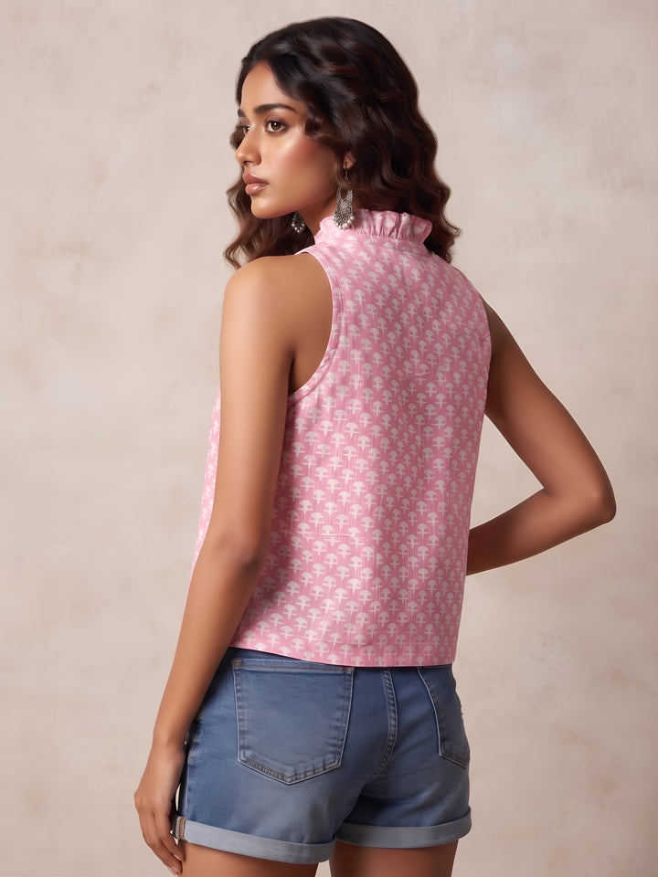 Printed Stylish Crop Top