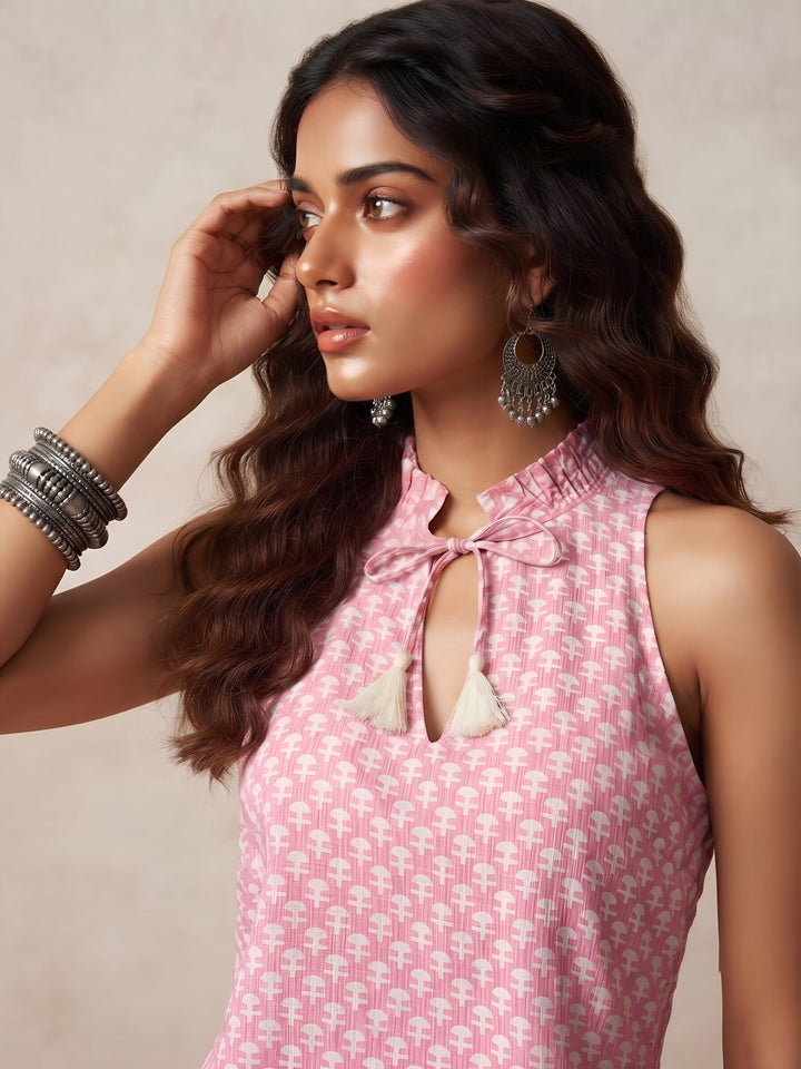 Printed Stylish Crop Top