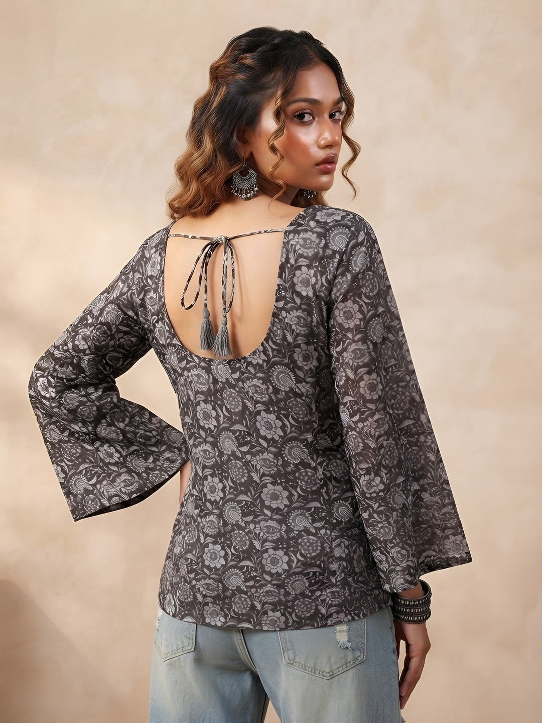 Printed Straight Kurti