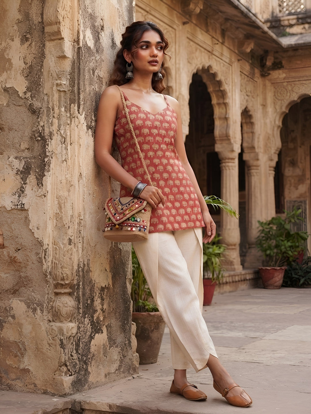 Printed Straight Kurti