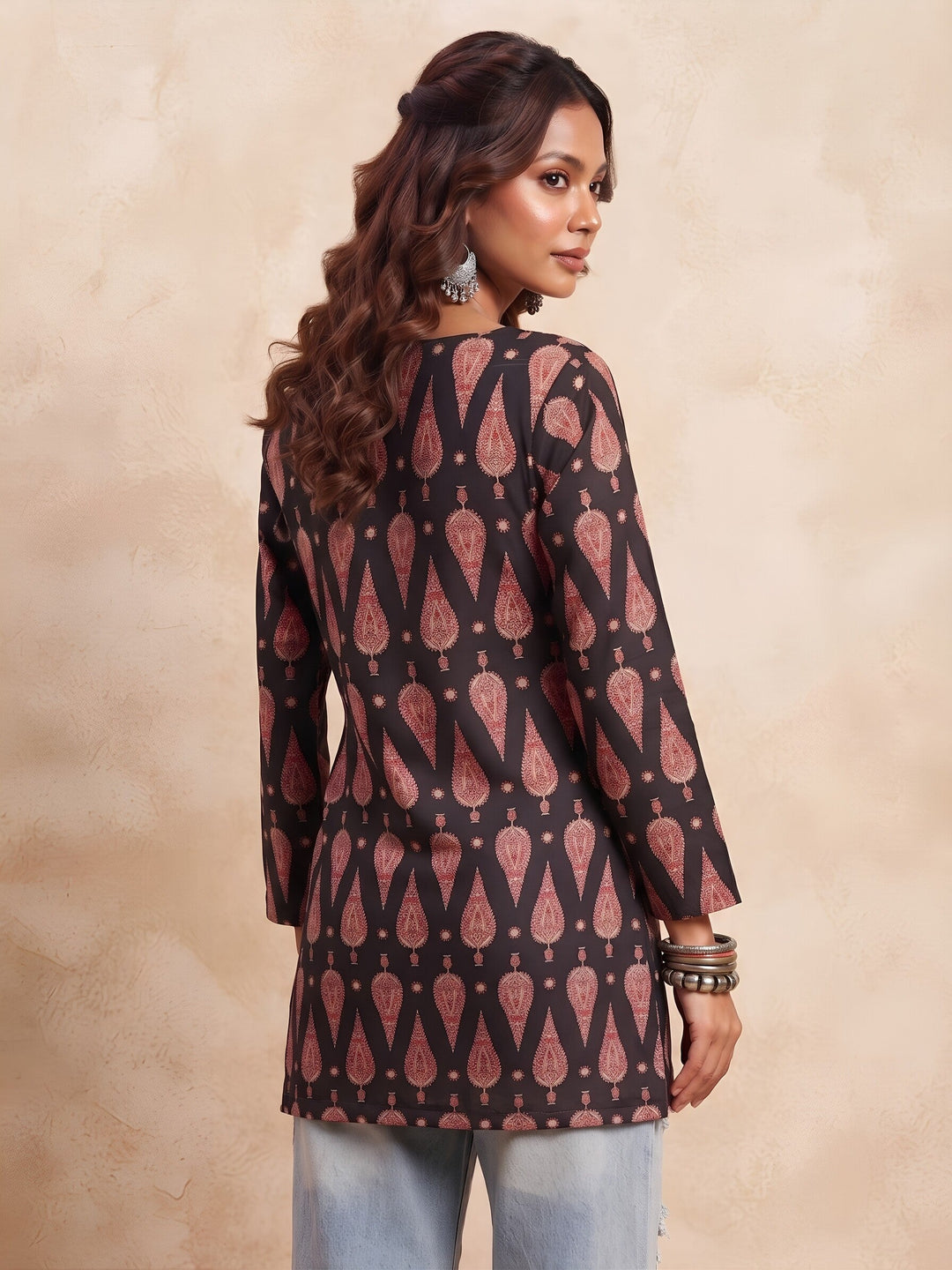 Printed Straight Kurti
