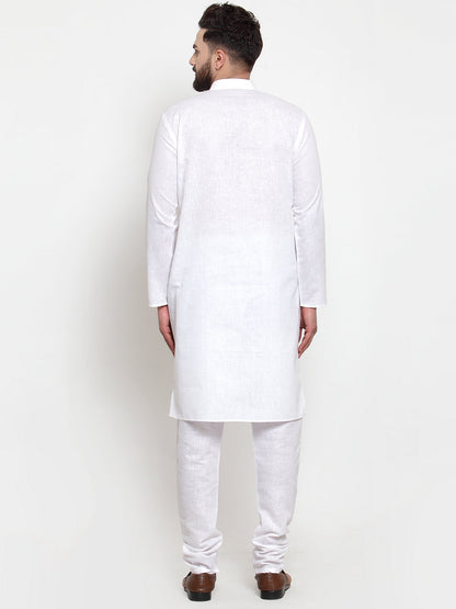 Men'S Solid Dobby Kurta Payjama Set