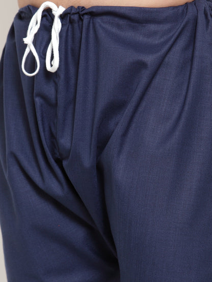 Men'S Solid Cotton Kurta Payjama Set