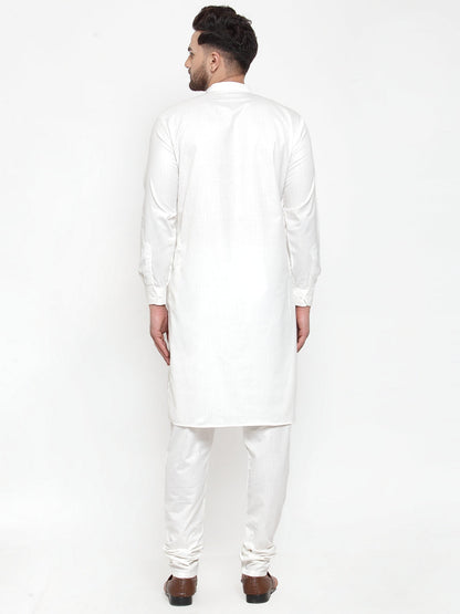 Men'S Solid Cotton Kurta Payjama Set