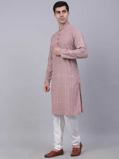 Men'S Embroidered Kurta Payjama Sets