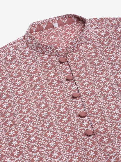 Men'S Embroidered Kurta Payjama Sets