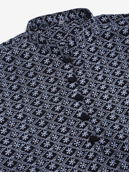 Men'S Embroidered Kurta Payjama Sets