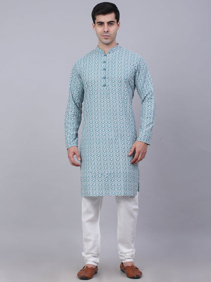 Men'S Embroidered Kurta Payjama Sets