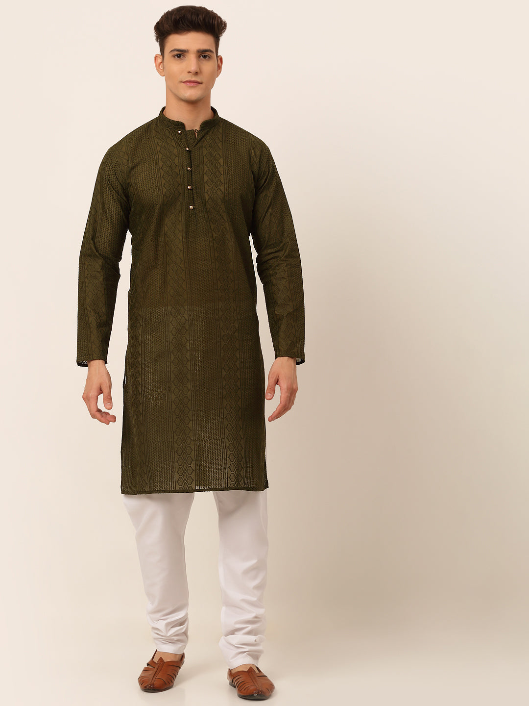 Men'S Embroiderd Kurta Pajama