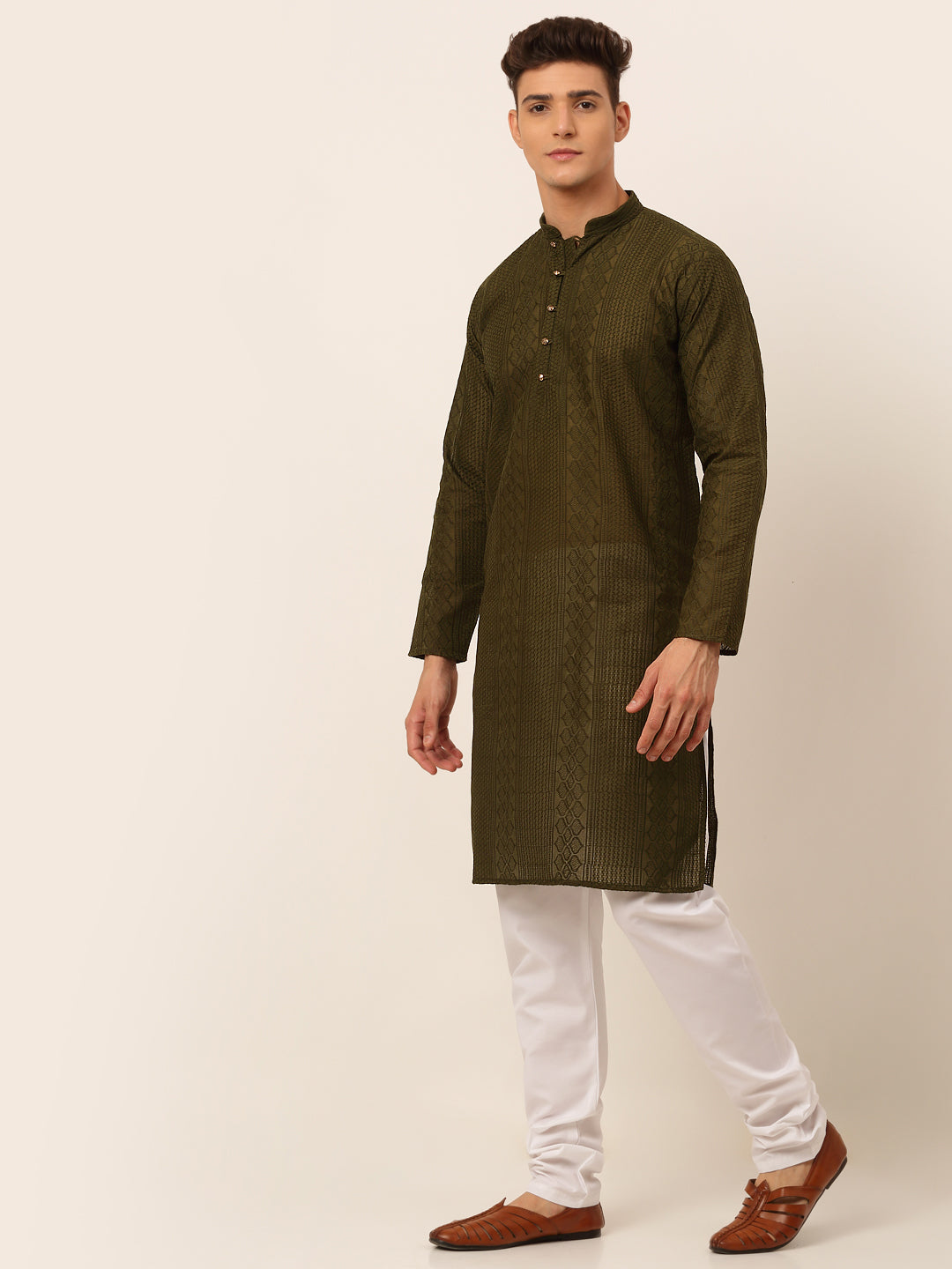 Men'S Embroiderd Kurta Pajama