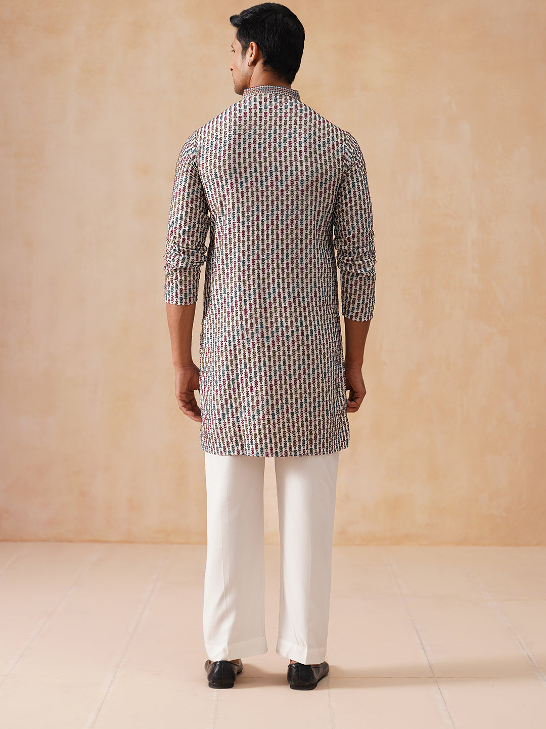 Embroidered Viscose Rayon Kurta Set