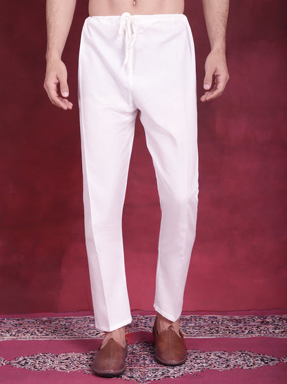 Men'S Solid Cotton Pyjama